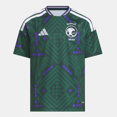 adidas Kids' Saudi Arabia 26 Home Football Jersey Green