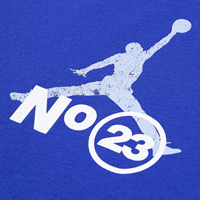 Jordan Kids' 1984 Stack T-Shirt Blue image number 2