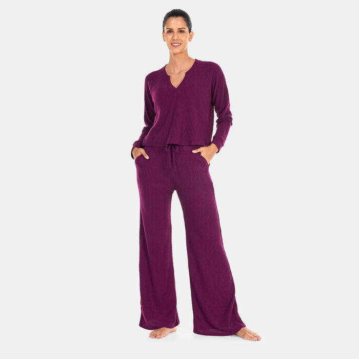 BEYOND YOGA Women's Free Style Pullover Purple BEYOND YOGA Women's Free Style Pullover Purple image number 2