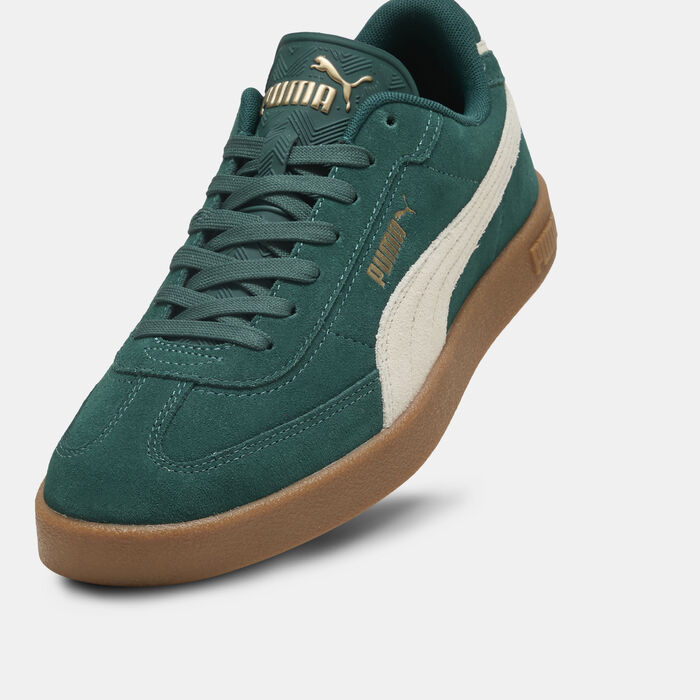 PUMA Men's Club II Era Suede Shoes Green image number 3