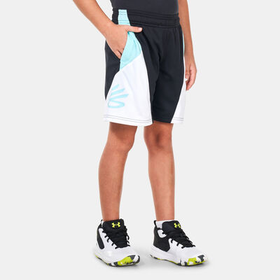 Under Armour Kids' Curry Splash Shorts (Older Kids) Black