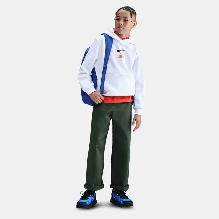 Nike Kids' Sportswear Hoodie White Nike Kids' Sportswear Hoodie White image number 0