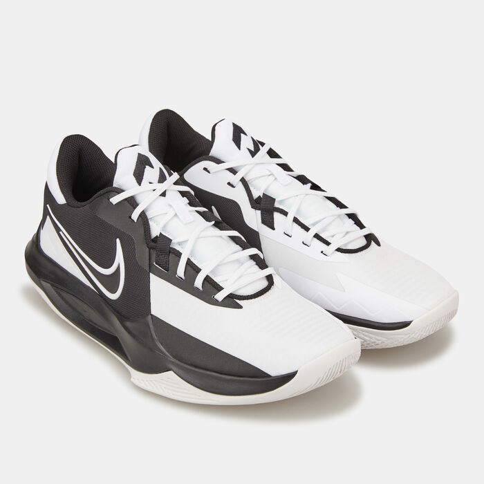 Nike Precision VI Basketball Shoe White Nike Precision VI Basketball Shoe White image number 2