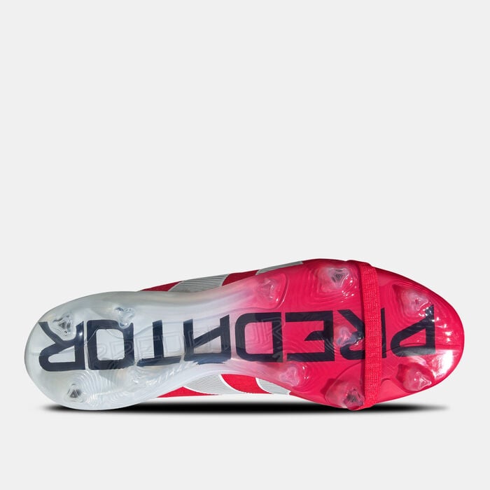 adidas Men's Predator Elite Fold-Over Tongue Firm Ground Football Shoes Black adidas Men's Predator Elite Fold-Over Tongue Firm Ground Football Shoes Black image number 3