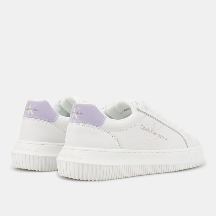 Calvin Klein Women's Leather Platform Shoe White Calvin Klein Women's Leather Platform Shoe White image number 2