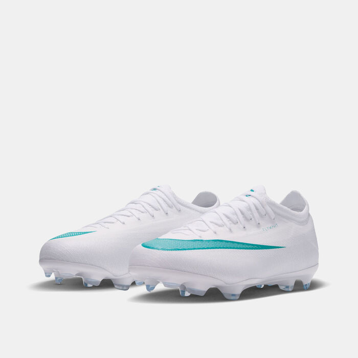 Nike Kids' Mercurial Vapor 17 Pro Firm Ground Football Shoes White image number 1