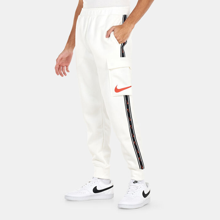 Nike Men's Sportswear Repeat Sportswear Cargo Pants White Nike Men's Sportswear Repeat Sportswear Cargo Pants White image number 0