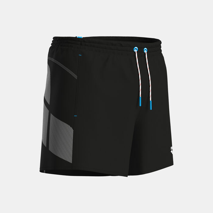 Arena Men's Losange Swimming Shorts Black Arena Men's Losange Swimming Shorts Black image number 2