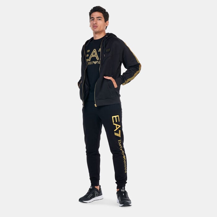 EA7 Emporio Armani Men's Training Logo Series Pants Black EA7 Emporio Armani Men's Training Logo Series Pants Black image number 2