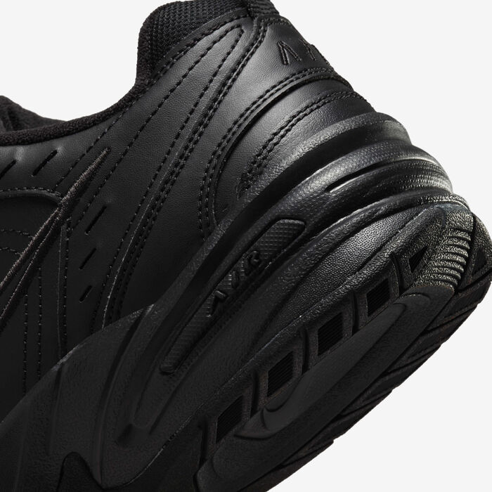 Nike Men's Air Monarch IV Workout Shoes Black Nike Men's Air Monarch IV Workout Shoes Black image number 7