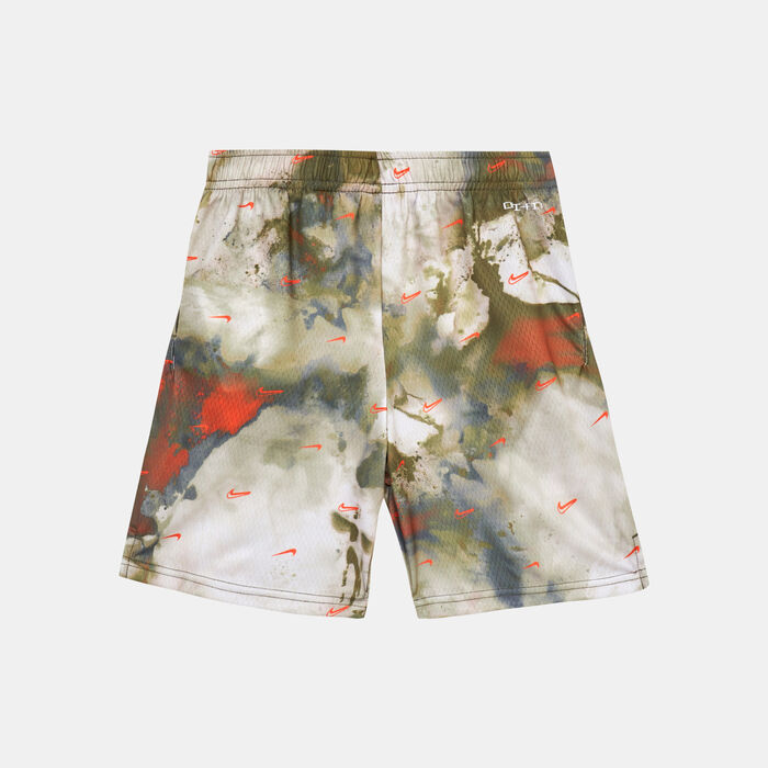 Nike Kids' Dri-FIT All Day Play Shorts Green image number 1