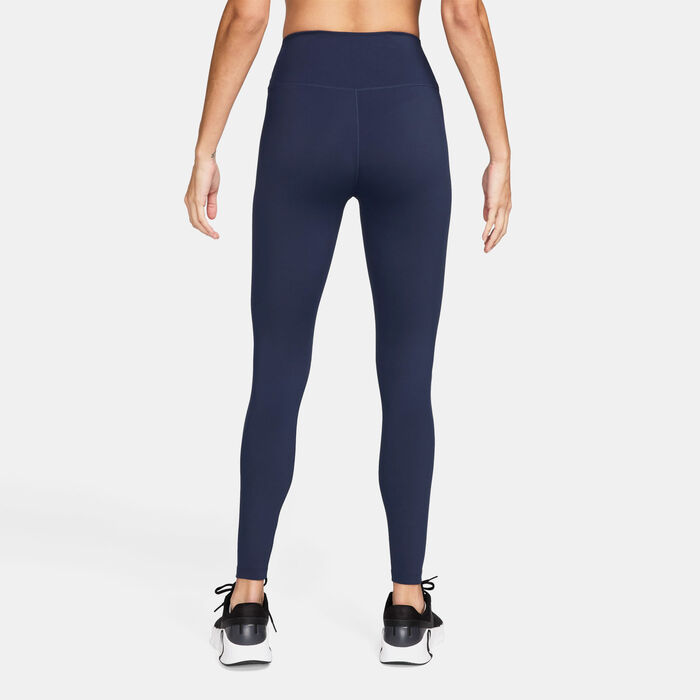 Nike Women's One Full-Length Leggings Blue Nike Women's One Full-Length Leggings Blue image number 1