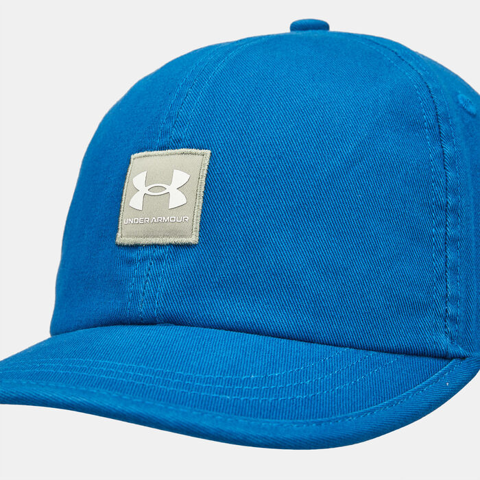 Under Armour Mens UA Branded Snapback Cap Blue Under Armour Mens UA Branded Snapback Cap Blue image number 2