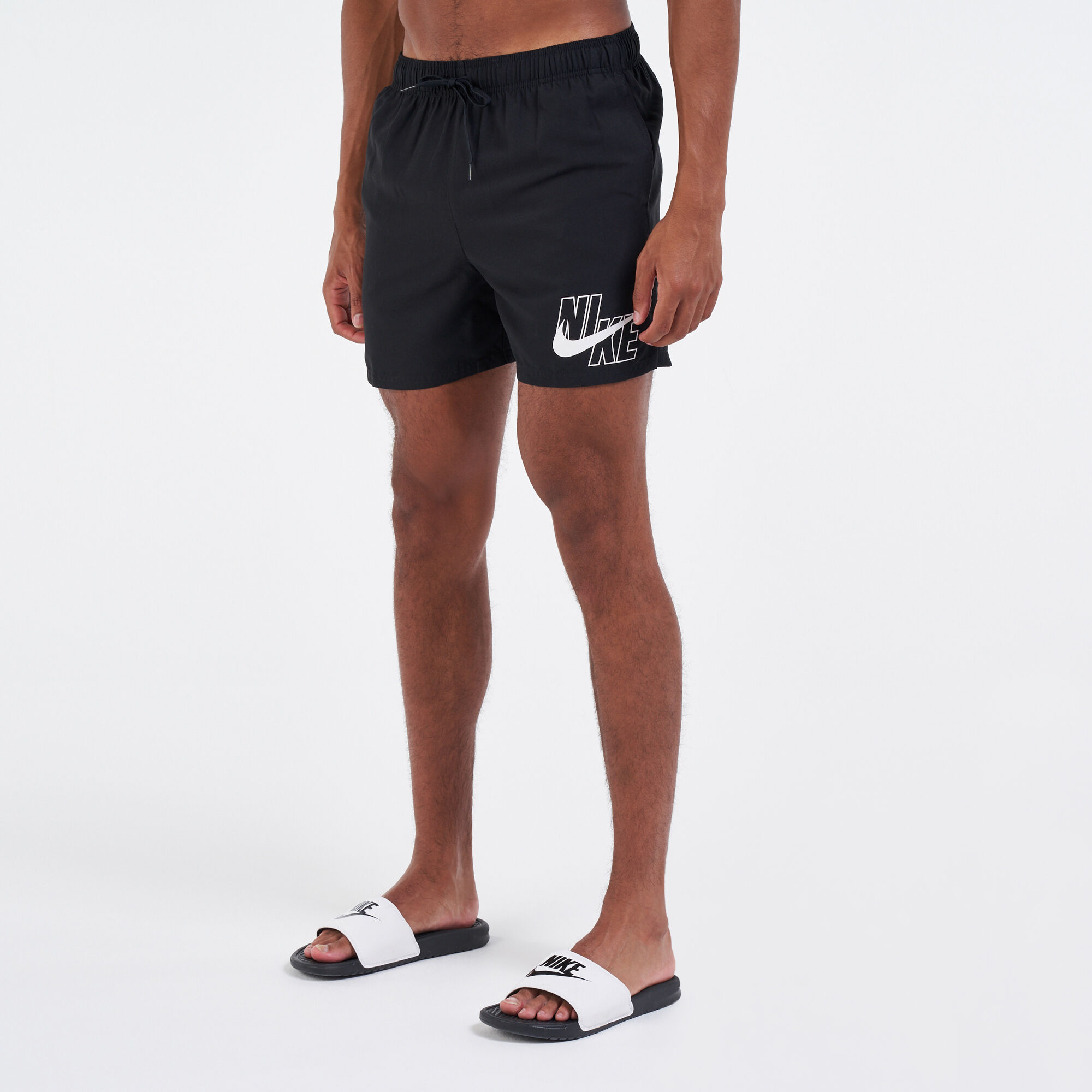 Buy Nike Swim Men s 5 Inch Volley Swimming Shorts yellow in KSA SSS