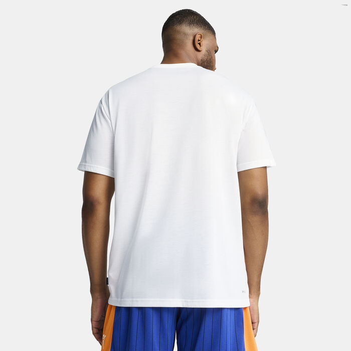 PUMA Men's Rival Rage Basketball T-Shirt White PUMA Men's Rival Rage Basketball T-Shirt White image number 1