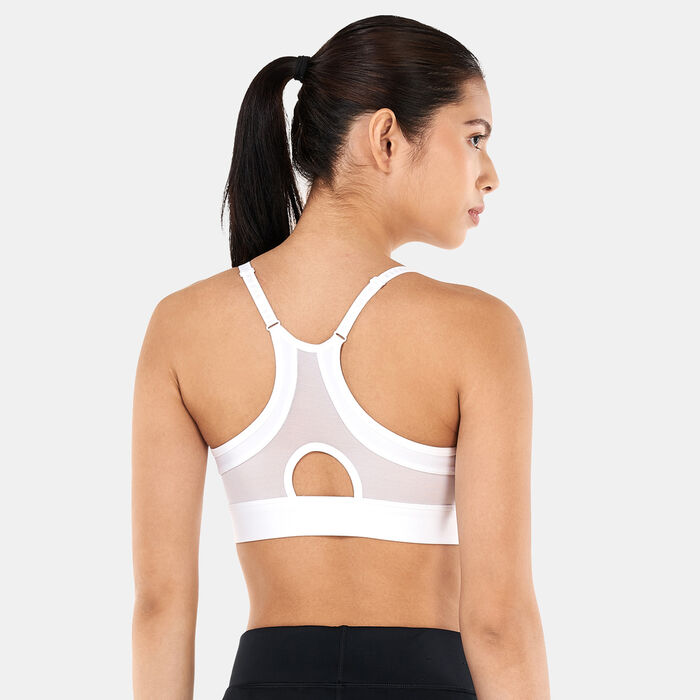 Under Armour Women's Infinity Covered Sports Bra White Under Armour Women's Infinity Covered Sports Bra White image number 1