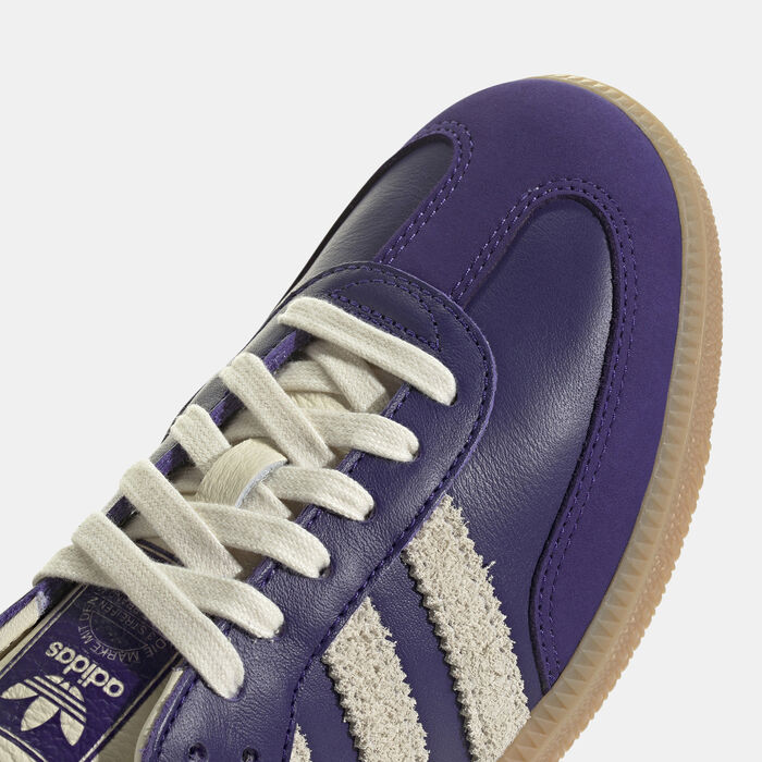 adidas Originals Women's Samba OG Shoes Blue adidas Originals Women's Samba OG Shoes Blue image number 4