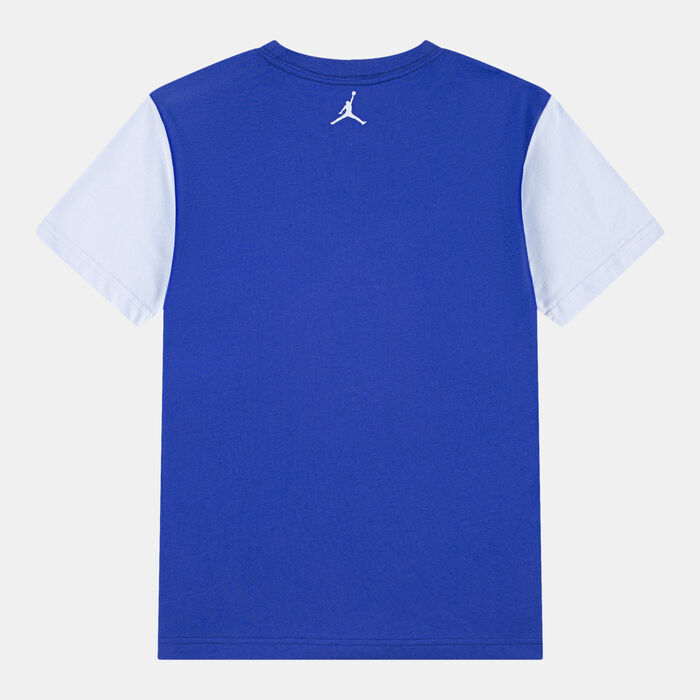 Jordan Kids' 1984 Stack T-Shirt Blue image number 1