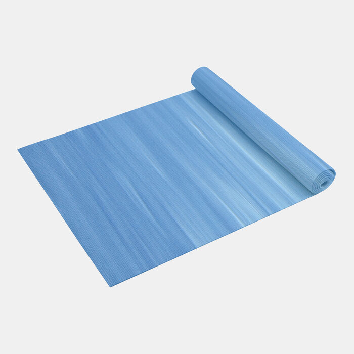 Gaiam Tie-Dye Yoga Mat (4mm) Blue image number 0