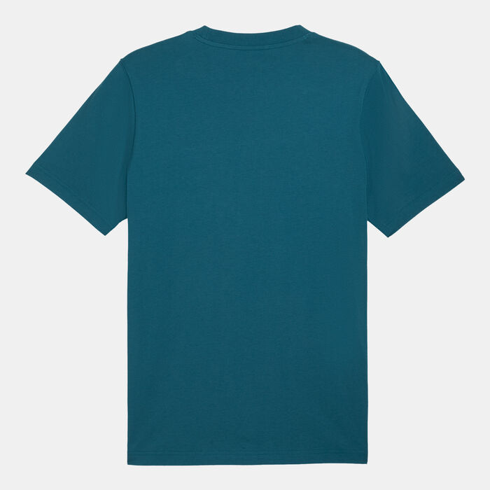 PUMA Men's Squad Graphic T-Shirt Green image number 1
