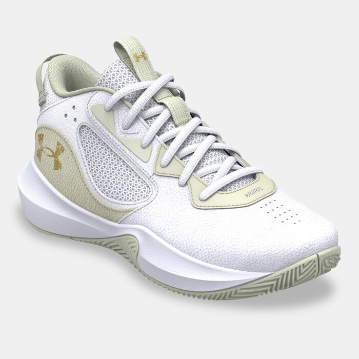 Under Armour Lockdown 6 Basketball Shoes White image number 1