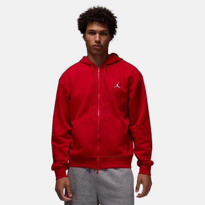 Jordan Men's Brooklyn Fleece Full-Zip Hoodie Red Jordan Men's Brooklyn Fleece Full-Zip Hoodie Red