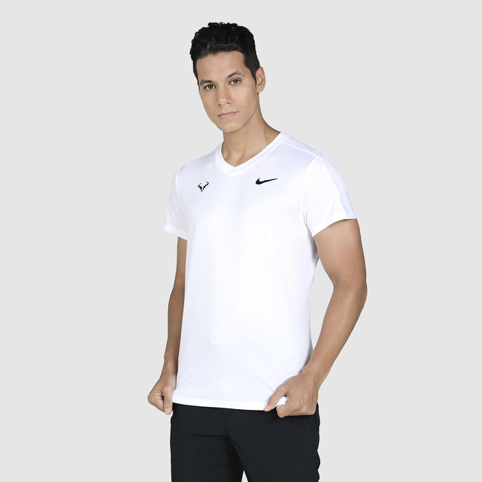 Nike Men's Dri-FIT Rafa Challenger T-Shirt White Nike Men's Dri-FIT Rafa Challenger T-Shirt White image number 0