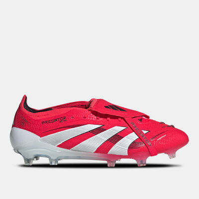 adidas Men's Predator Elite Fold-Over Tongue Firm Ground Football Shoes Black adidas Men's Predator Elite Fold-Over Tongue Firm Ground Football Shoes Black