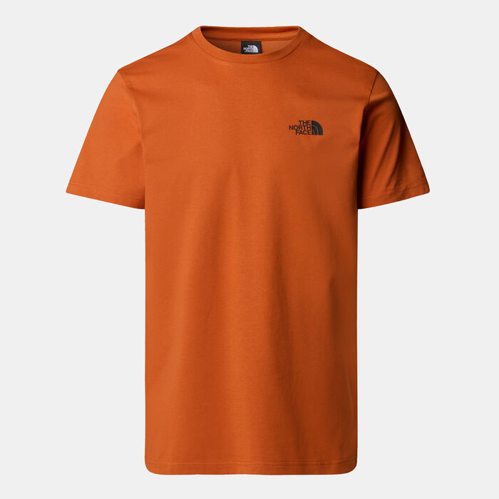 The North Face Men's Simple Dome T-Shirt Brown The North Face Men's Simple Dome T-Shirt Brown image number 0
