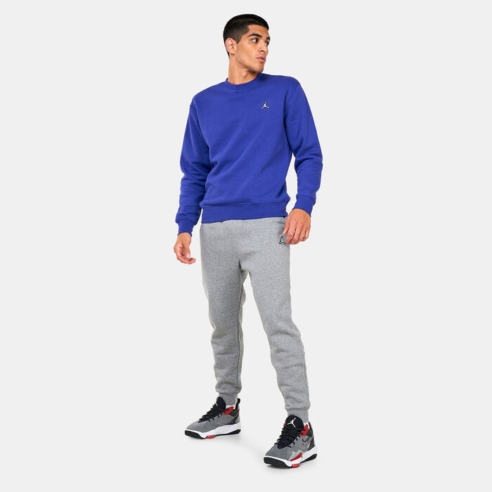 Jordan Men's Brooklyn Fleece Sweatshirt Blue Jordan Men's Brooklyn Fleece Sweatshirt Blue image number 2
