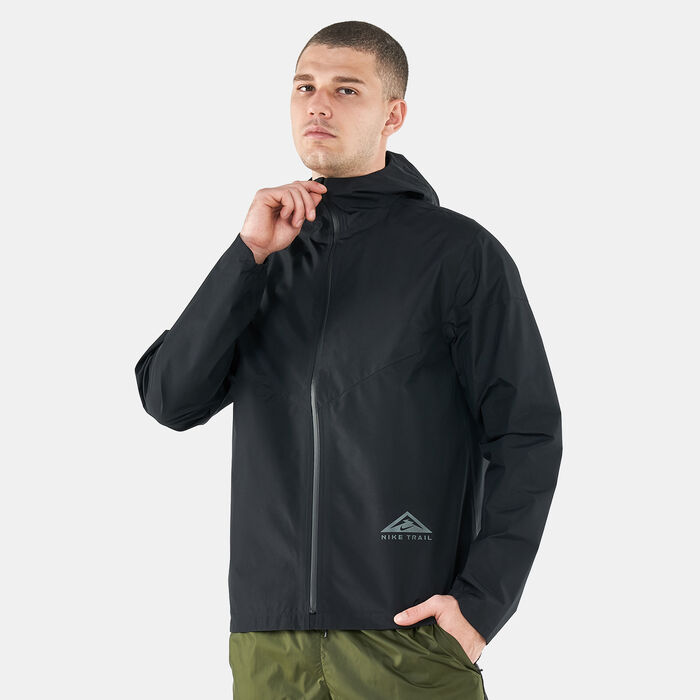 Nike Men's GORE-TEX Trail Running Jacket Black Nike Men's GORE-TEX Trail Running Jacket Black image number 0