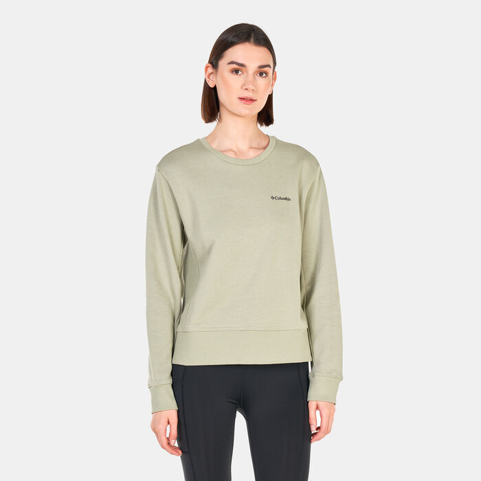 Columbia Women's Columbia Lodge™ Crew IV Sweatshirt Green image number 0