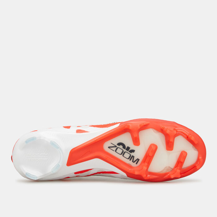 Nike Men's Zoom Mercurial Vapor 15 Elite Firm-Ground Football Shoe White Nike Men's Zoom Mercurial Vapor 15 Elite Firm-Ground Football Shoe White image number 4