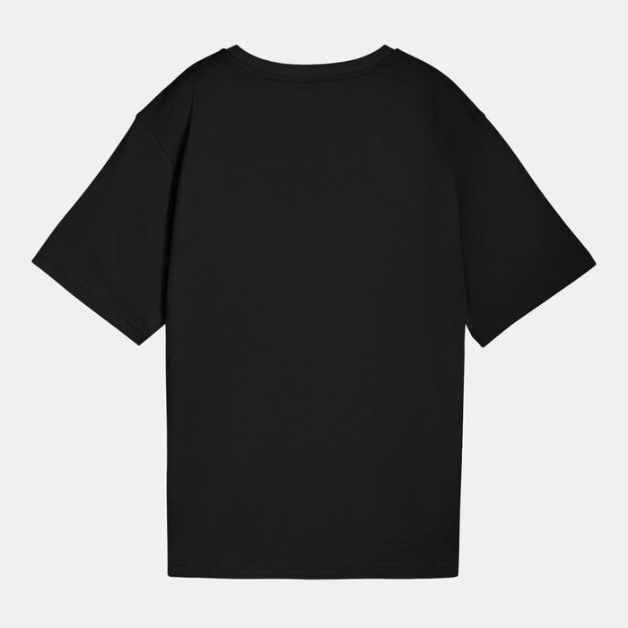 PUMA Women's Essentials Nature 2.0 T-Shirt Black image number 1