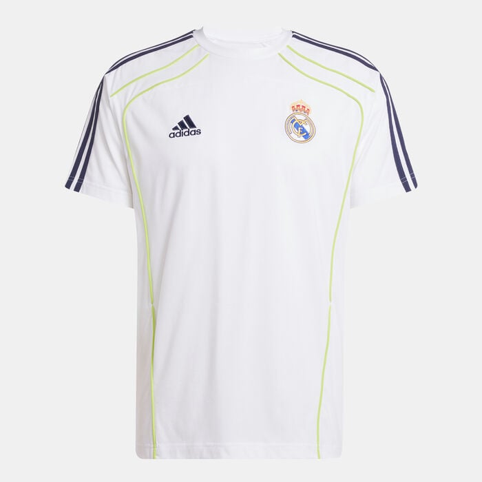 adidas Men's Real Madrid UBP T-Shirt White adidas Men's Real Madrid UBP T-Shirt White image number 1