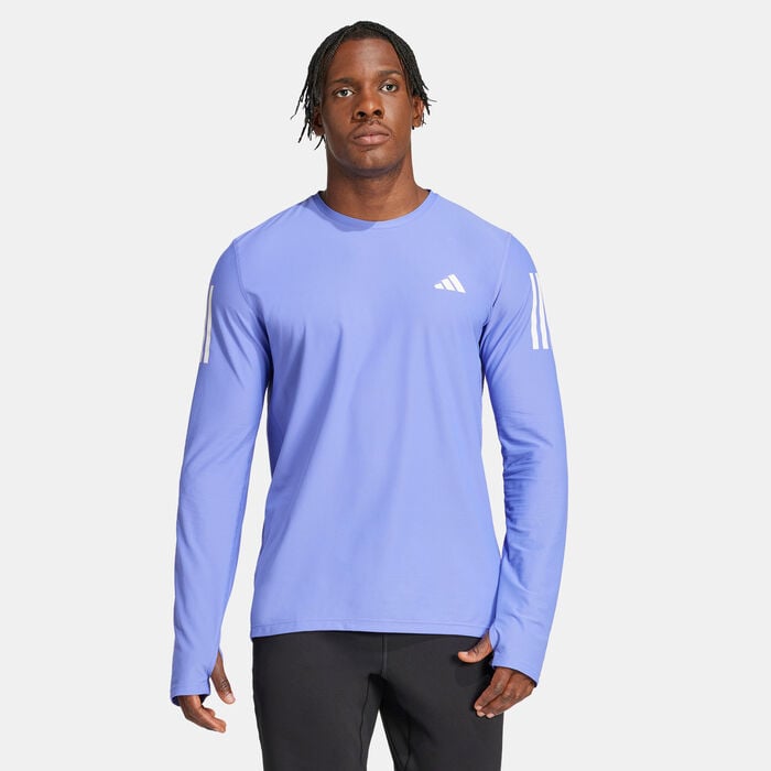adidas Men's Own the Run Top Blue adidas Men's Own the Run Top Blue image number 0