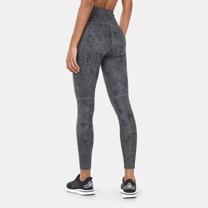 adidas Women's Terrex Multi Allover Print Leggings Grey adidas Women's Terrex Multi Allover Print Leggings Grey image number 1