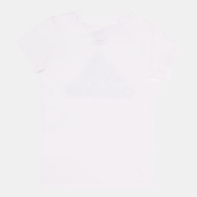 adidas Kids' Essentials Big Logo T-Shirt White