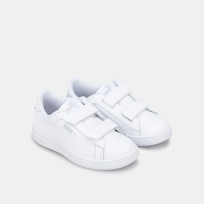PUMA Kids' Smash 3.0 V Shoe (Younger Kids) White PUMA Kids' Smash 3.0 V Shoe (Younger Kids) White