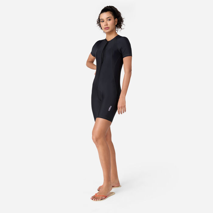 COEGA Women's Slim-Kini One-Piece Swimsuit Black COEGA Women's Slim-Kini One-Piece Swimsuit Black image number 0