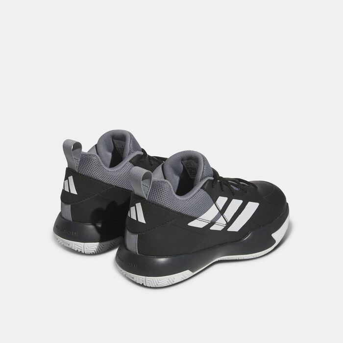 adidas Kids' Cross 'Em Up Select Basketball Shoes Black image number 2