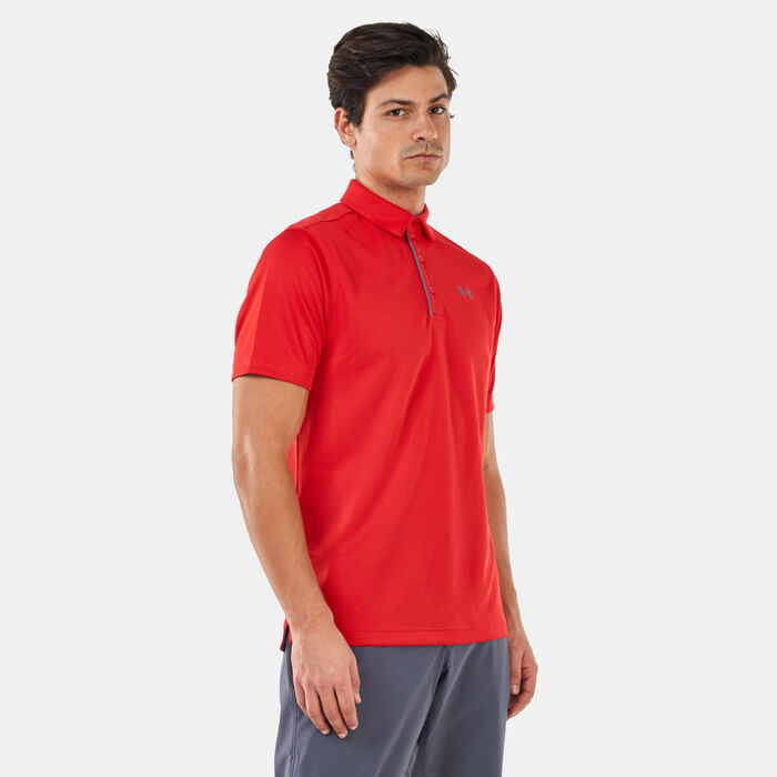 Under Armour Men's Under Armour™ Tech Polo Shirt Red image number 0