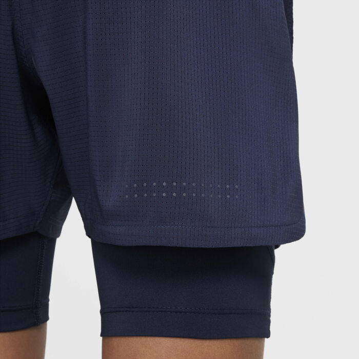 Nike Kids' Multi Tech Dri-FIT ADV Training Shorts Blue Nike Kids' Multi Tech Dri-FIT ADV Training Shorts Blue image number 8