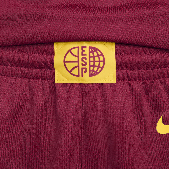 Nike Men's Spain Limited Road Basketball Shorts Pink image number 4
