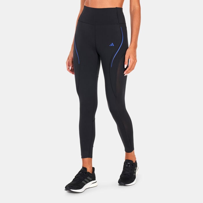 adidas Women's Tailored HIIT Luxe 7/8 Leggings Black adidas Women's Tailored HIIT Luxe 7/8 Leggings Black image number 0