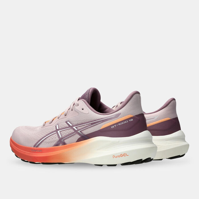 ASICS Women's GT-1000 13 Running Shoes Pink image number 2