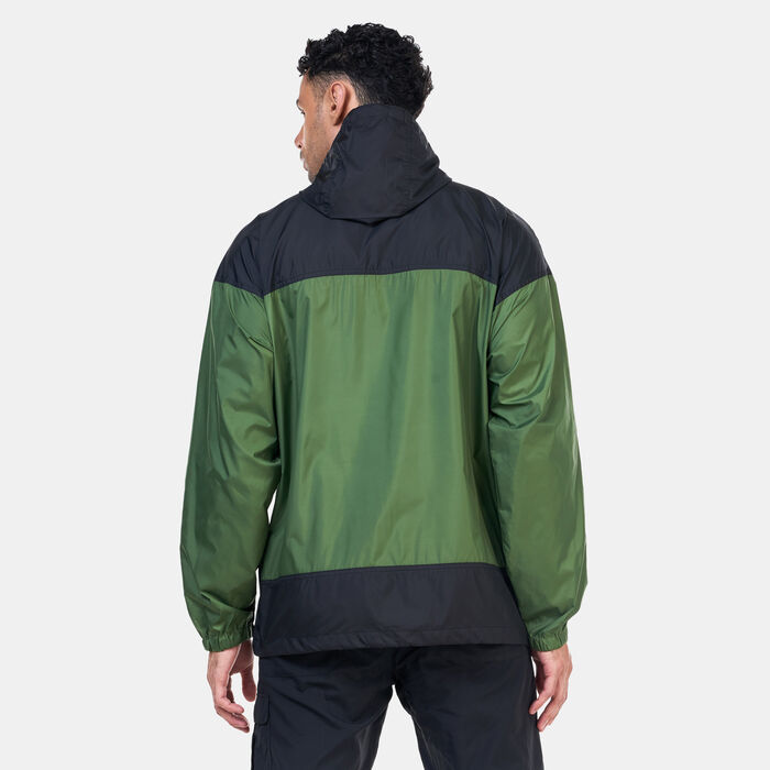Columbia Men's Flash Challenger™ Windbreaker Jacket Green Columbia Men's Flash Challenger™ Windbreaker Jacket Green image number 1