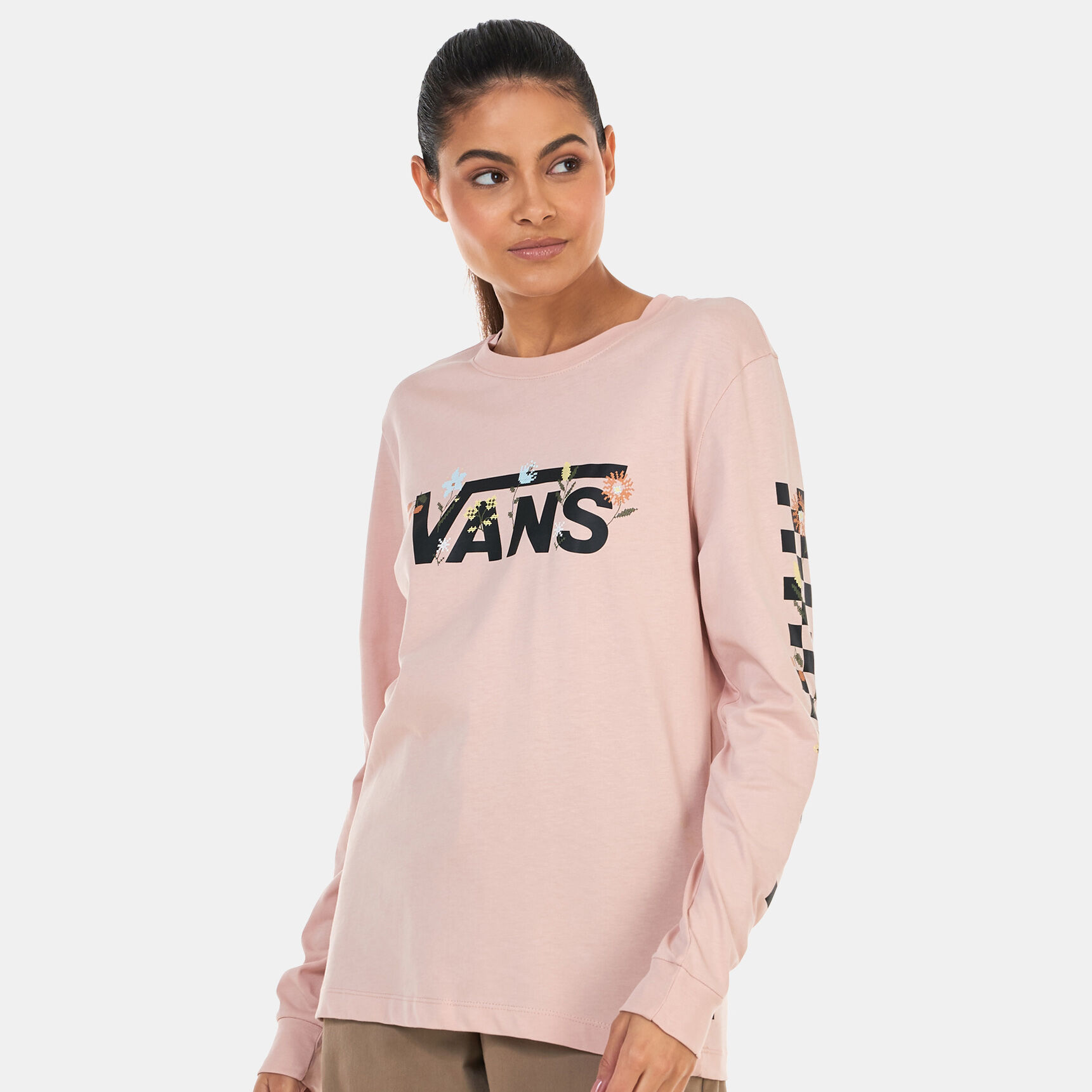 Pink outlet vans shirt