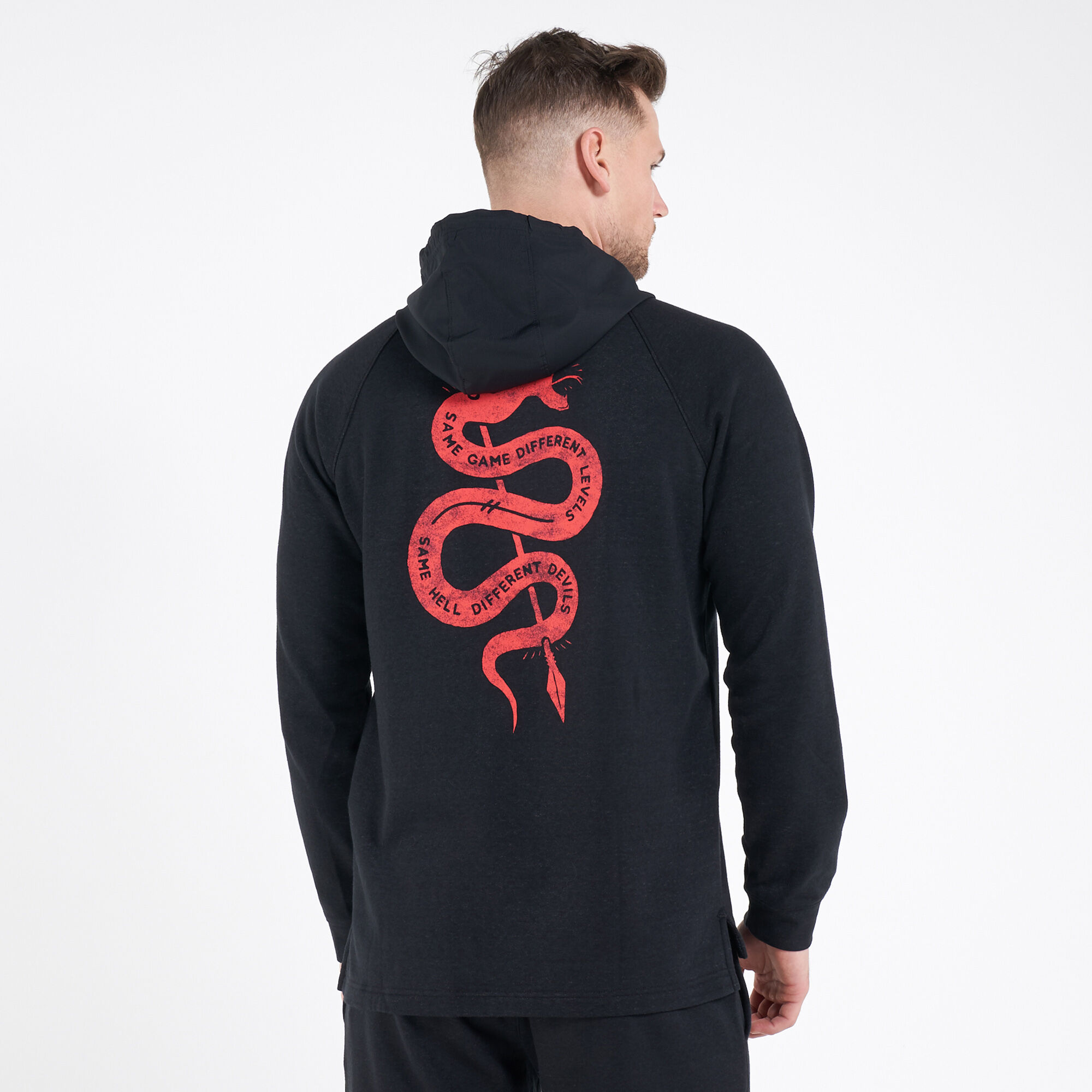 ua project rock terry hoodie