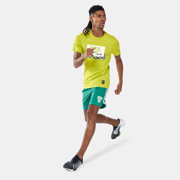 Nike Men's Dri-FIT Wild Run Challenger Shorts Green Nike Men's Dri-FIT Wild Run Challenger Shorts Green image number 2